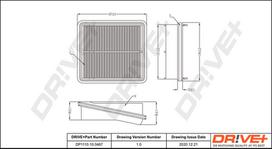 Dr!ve+ Oro filtras Air cleaner DP1110.10.0467