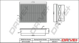 Dr!ve+ Oro filtras Air cleaner DP1110.10.0493