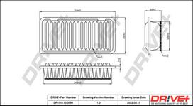 Dr!ve+ Oro filtras Air cleaner DP1110.10.0564