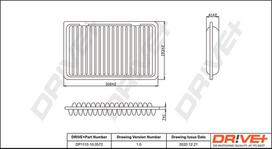 Dr!ve+ Oro filtras Air cleaner DP1110.10.0572
