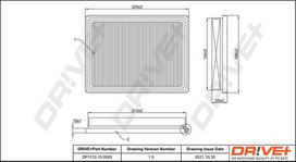 Dr!ve+ Oro filtras Air cleaner DP1110.10.0593