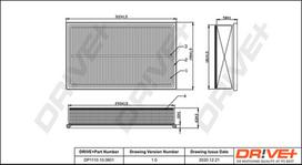 Dr!ve+ Oro filtras Air cleaner DP1110.10.0601