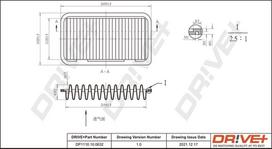 Dr!ve+ Oro filtras Air cleaner DP1110.10.0632