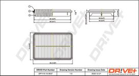 Dr!ve+ Oro filtras Air cleaner DP1110.10.0637
