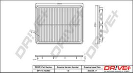 Dr!ve+ Oro filtras Air cleaner DP1110.10.0653