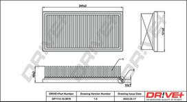 Dr!ve+ Oro filtras Air cleaner DP1110.10.0679