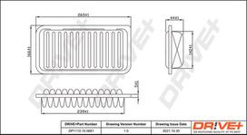 Dr!ve+ Oro filtras Air cleaner DP1110.10.0681
