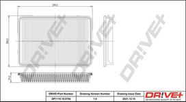 Dr!ve+ Oro filtras Air cleaner DP1110.10.0704