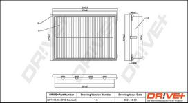 Dr!ve+ Oro filtras Air cleaner DP1110.10.0706