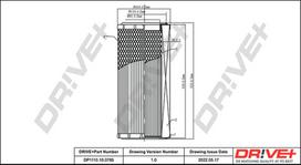 Dr!ve+ Oro filtras Air cleaner DP1110.10.0765