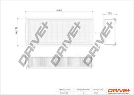 Dr!ve+ Oro filtras Air cleaner DP1110.10.0772