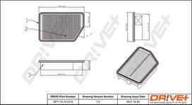 Dr!ve+ Oro filtras Air cleaner DP1110.10.0774