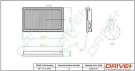 Dr!ve+ Oro filtras Air cleaner DP1110.10.0777
