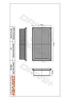 Dr!ve+ Oro filtras Air cleaner DP1110.10.0793