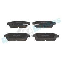 RAP BRAKES Stabdžių kaladėlių komplektas Brake pad set R-P0712