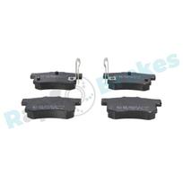 RAP BRAKES Stabdžių kaladėlių komplektas Brake pad set R-P1000