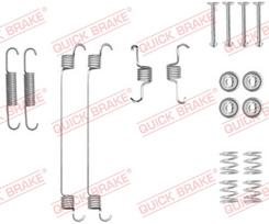 QUICK BRAKE Būgninių stabdžių kaladėlių priedų komplektas 105-0018