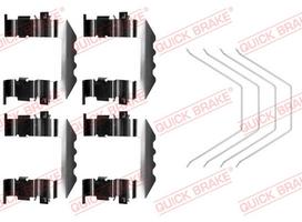 QUICK BRAKE Diskinių stabdžių kaladėlių priedų komplektas 109-0018