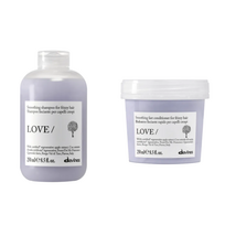Davines LOVE Smoothing Tiesinančių plaukų priežiūros priemonių rinkinys, 1 vnt.