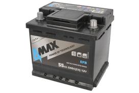 4MAX Akumuliatorius Starter Battery 4MAX BAT55/540R/EFB/4MAX BAT55/540R/EFB/4MAX
