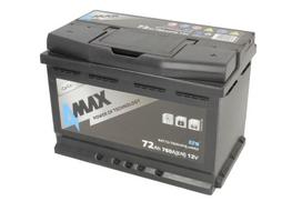 4MAX Akumuliatorius Starter Battery 4MAX BAT72/760R/EFB/4MAX BAT72/760R/EFB/4MAX
