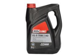 REVLINE Neautomatinės transmisijos alyva Manual Transmission Oil REVLINE REV. GL-5 75W140 5L REV. GL-5 75W140 5L