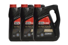 REVLINE Variklio alyva Engine Oil REVLINE ULTRA F. 5W40 4L SET ULTRA F. 5W40 4L SET