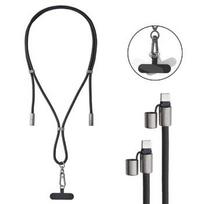CABLE USB-C TO USB-C 1.65M/LANYARD BLACK 7991000 INTENSO