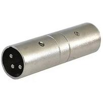 Sound Station Quality SSQ HA13 SS-1853 Adapter XLR male - XLR male Chrome SS-1853