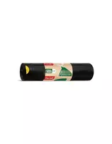 Šiukšlių maišai PACLAN užtraukiami, juodos sp., 120 L x 10 vnt.