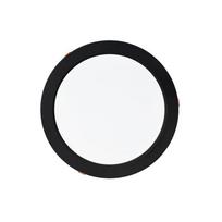 Įleidžiama LED panelė HOROZ ALEXIS, 6 W CCT 3000/4000/6500 K 510 lm, juodos sp, ø10,8 cm