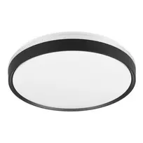 Plafoninis LED šviestuvas REALITY SPACY, 33W, 2700-6500K, 3800lm, juodos sp,  ø47,5x9,5cm