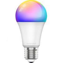 Išmanioji RGB lemputė su WiFi ir Bluetooth E27 10W, išmani šviesos reguliavimo lemputė, nuotoliniu būdu valdoma, daugiaspalvė LED lemputė
