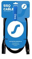 SSQ Cable XX1 - XLR-XLR kabelis, 1 metras