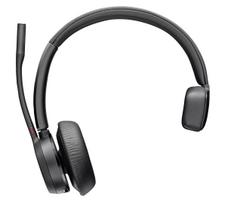 Poly „ Voyager 4310-M UC“ ausinės +laidas su „USB-A“ ir „USB-C“ antgaliais + BT700 raktas