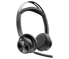 Poly Voyager Focus 2-M USB-C-C Headset USB-C/A Adapter Charging Stand