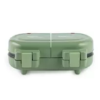 Giles & Posner EK5922GSGRVDE Double Waffle Maker