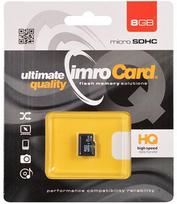 Atminties kortelė IMRO MicroSDHC Class 4, 8GB