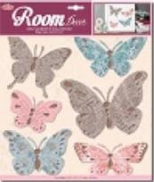 Dekoratyvinis lipdukas Marko Butterflies 2, 16.5 cm x 14 cm