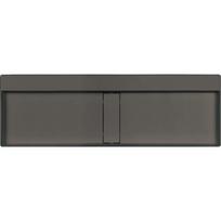 Vonios praustuvas Deante Blur, granitas, 120 cm x 40 cm x 12 cm, antracito sp.