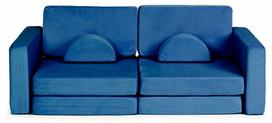 Modulinė sofa EcoToys, mėlyna sp., 51 x 55 cm x 14 cm