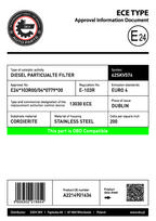 ESEN SKV DPF filtras 62SKV574