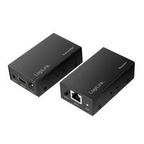 Logilink HDMI-Extender-Set über LAN, 60m, 1080p/60Hz,POC,IR | HD0023 | 4052792050806