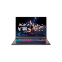 Acer | Nitro V 16S AI AN16S-61-R6Q1 | Obsidian Black | 16 " | IPS | WUXGA | AMD Ryzen AI 7 | 350 | 16GB | DDR5 | Solid-state drive capacity 1000GB | NVIDIA GeForce RTX 5060 | Windows 11 Home | 802.11ax | Bluetooth version 5.3 | Keyboard language US
