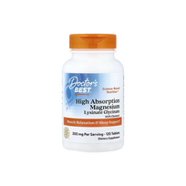 Doctor's Best High Absorption Magnesium 200 mg 120 tab