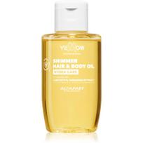 Yellow Professional Hydra Care Shimmer Hair & Body Oil drėkinamasis aliejus visų tipų plaukams 100 ml