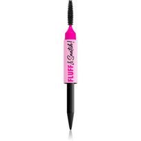 NYX Professional Makeup Fluff & Snatch antakių pieštukas pudros efekto atspalvis Black 1 g