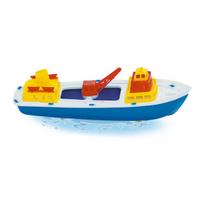 Krovininis plastikinis žaislinis laivas, ilgis 30 cm