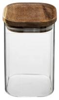 Birių produktų indas 5five Simply Smart, 1 l, 10.5 cm x 10.5 cm, skaidri sp.