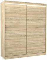 Spinta ADRK Lincoln, sonoma ąžuolo sp., 58 cm x 180 cm x 215 cm
